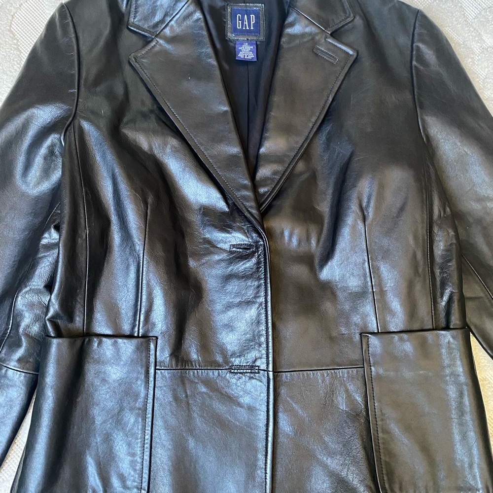 Gap Leather Jacket - image 2